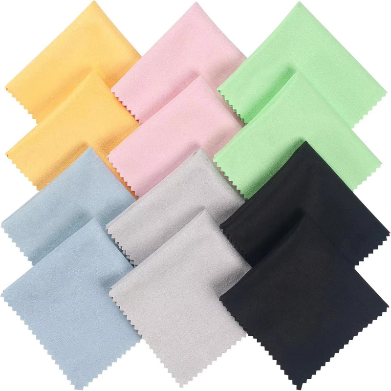 1-30pcs High Quality Chamois Glasses Cleaner Microfiber Cleaning Cloth For Lens Phone Screen Cleaning Wipes