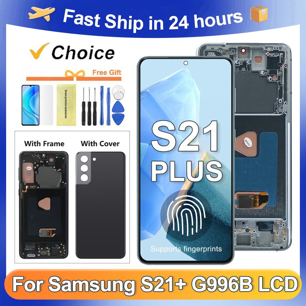 For AMOLED S21 Plus 6.7''For S21+ 5G G996B G996U G996W LCD Display Touch Screen Digitizer Assembly Replacement