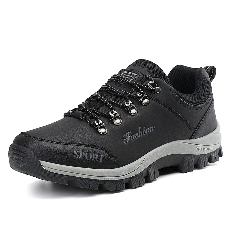 Hiking shoes Men's sports shoes Fashion running flat shoes plus size outdoor mountaineering Casual sneakers men's shoes