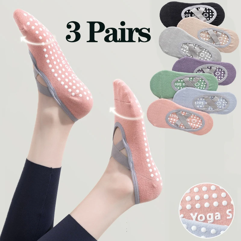 High Quality Yoga Socks for Women Anti Slip Quick Drying Pilates Ballet Socks Midsole Bottom Breathable Socks