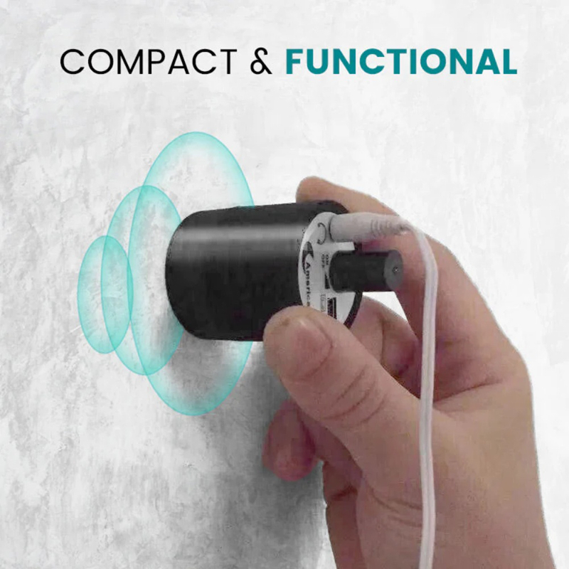 *TS Portable Water Leak Detector Multi-functional Sound Collector Suitable For Leak Detection Of Various Construction Pipe