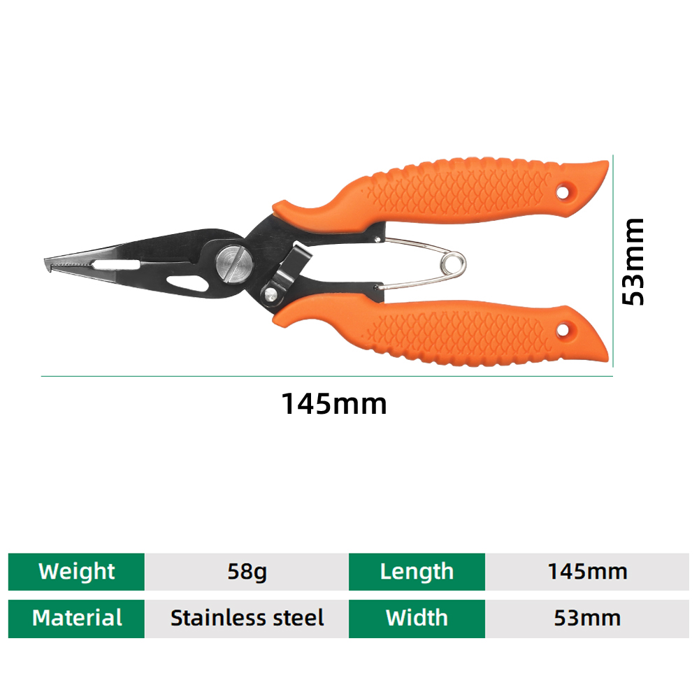 Fishing Pliers Multifunctional Scissors Braid Line Cutter Outdoor Tool Multi Purpose Fishing scissors