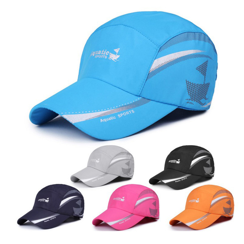Waterproof Quick Dry Men Baseball Cap Outdoor Climbing Fishing Sun Hat Summer Adjustable Women Outdoor Sports Running Visor Caps