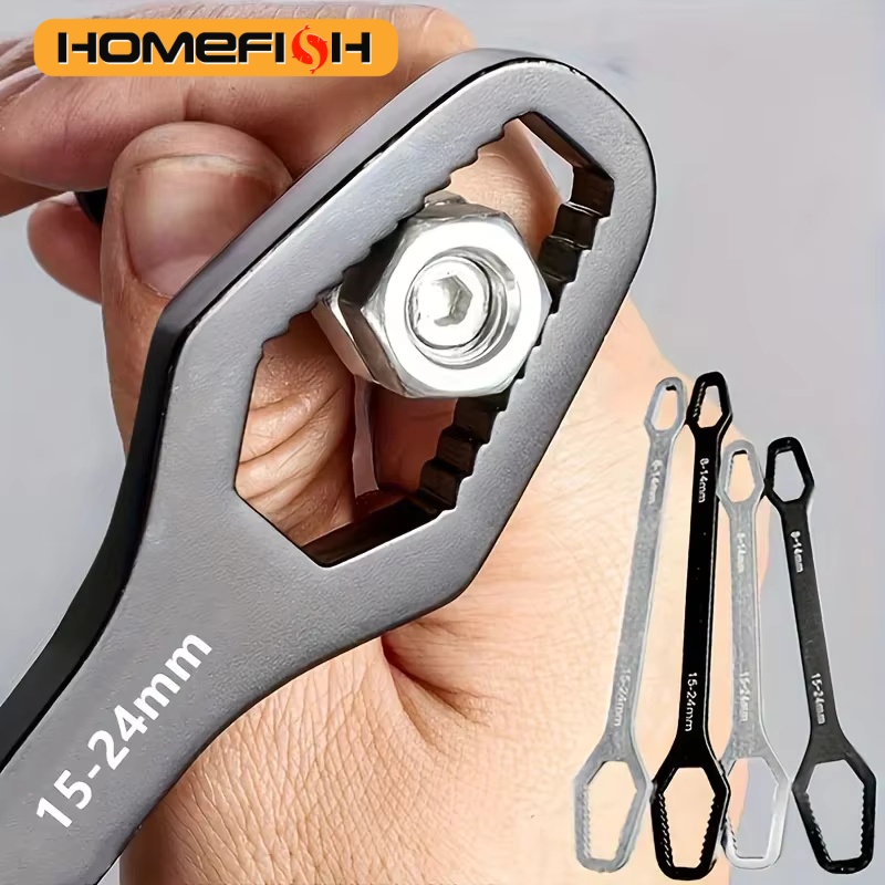 3-17mm Multifunctional Double End Box 6-25mm Hexagonal Solid Wrench For Tightening Various Diameter Screws And Nuts 3pcs