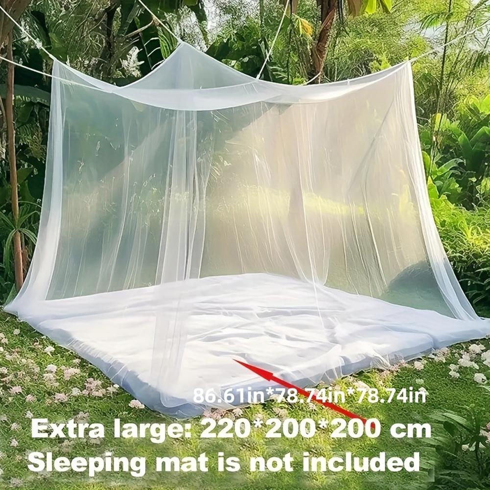 Extra Large Outdoor Garden Mosquito Net for Patio Gazebo Camping Bed Canopy Square Mesh Screen Insect Protection Netting