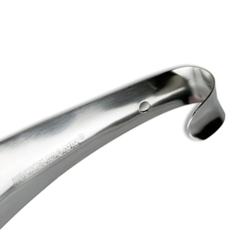 14.5cm Professional Stainless Steel Shoehorn - Ergonomic Long Handle Shoe Horn for Dressing Aid for Tight Footwear