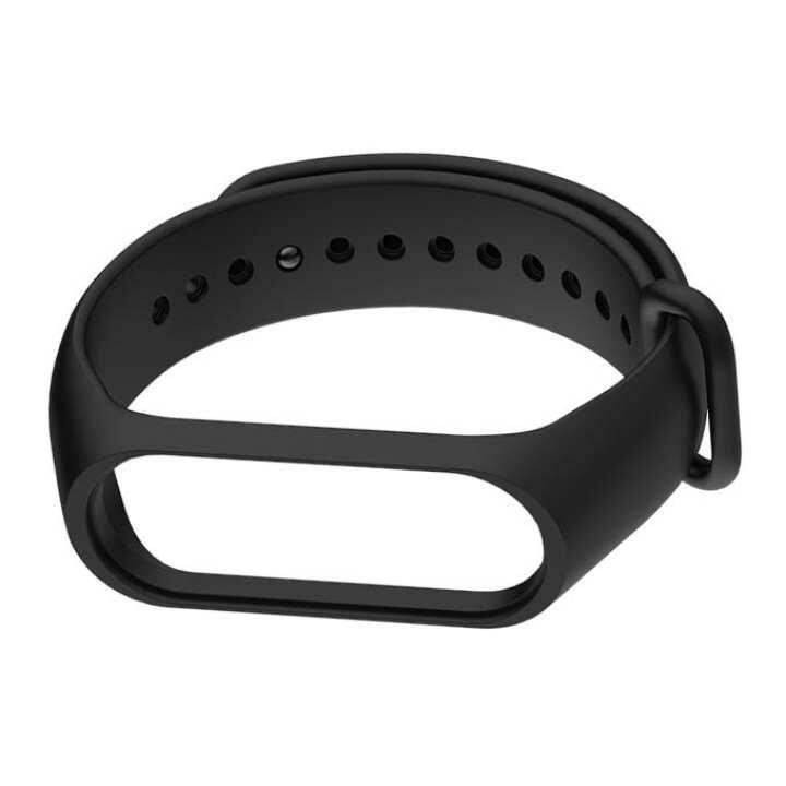 Black Strap For Xiaomi Mi Band 4 Premium Quality Product Everyday Use Nepal