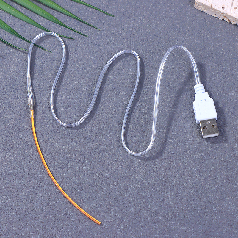 1PCS Lamp Parts Diode LED FiLament FLexibLe DC 5V USB LED 360 Luminous BendabLe Creative Edison BuLb High Quality