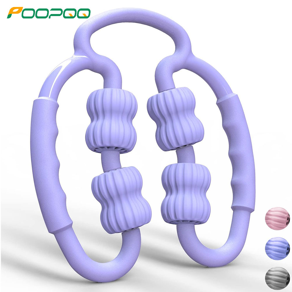 Muscle Roller, Trigger Point Massage Roller for Muscles Deep Tissue, Arms, Legs, Neck, Back, Cellulite Massager Tool Foam Roller