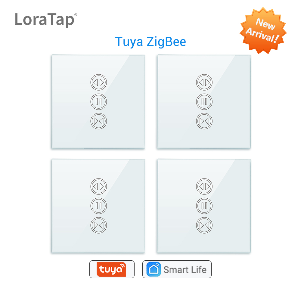 Tuya Smart Life EU WiFi Double Curtain Blind Switch for Roller Shutter Electric motor Home Alexa Echo Voice Control DIY