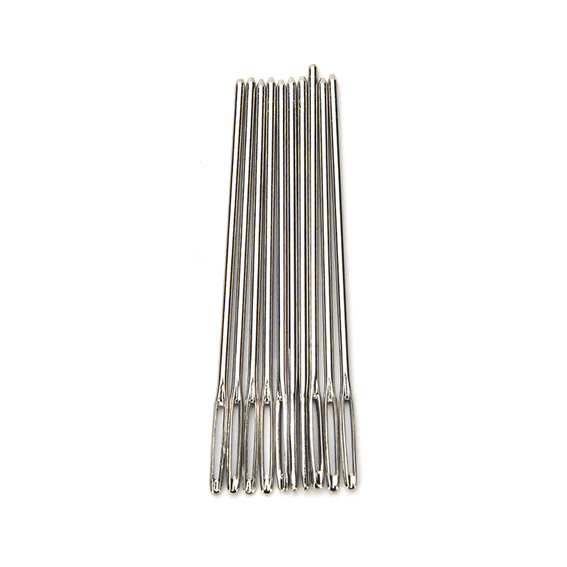 10Pcs Knitters Wool Needles Large Eye For Threading Darning Sewing Tapestry Embroidery