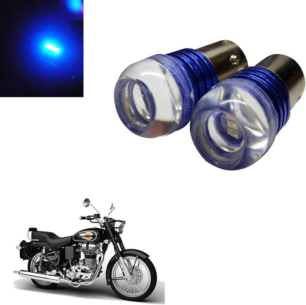 Vagary 1pcs Back Light, Brake Light, Tail Light led Parking light for Royal Enfield Bullet