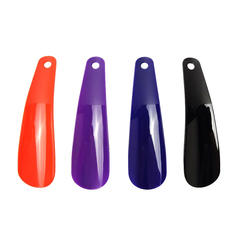 1Pcs/2Pcs Mini Professional Length 16cm Short Handle Shoe Horns Plastics Shoehorn Home-use Shoe Spatula Portability Shoe Lifter