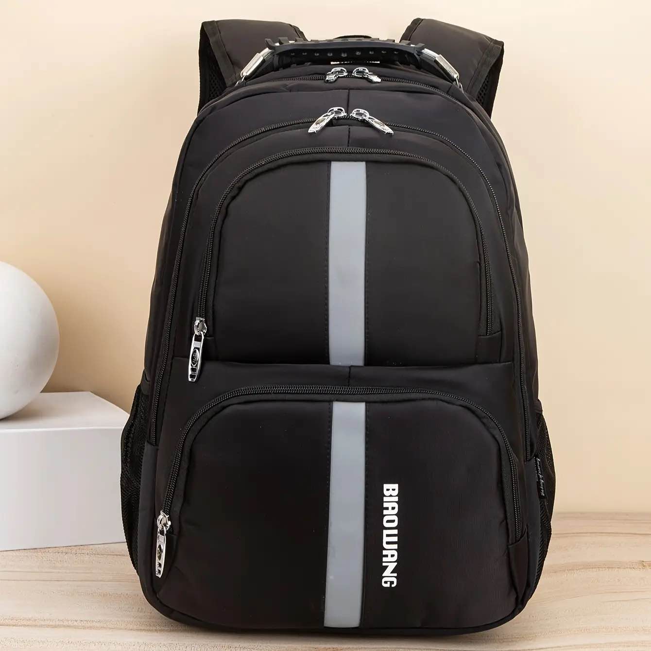 Bioawang Backpack For School Laptop College Travel Casual Use With Multiple Compartments