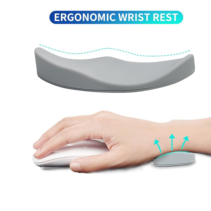 Gliding Wrist Rest, Ergonomic Wrist Rest for Mouse Gliding Palm Rest for Right Relieve Hand Fatigue for Office Work Gaming