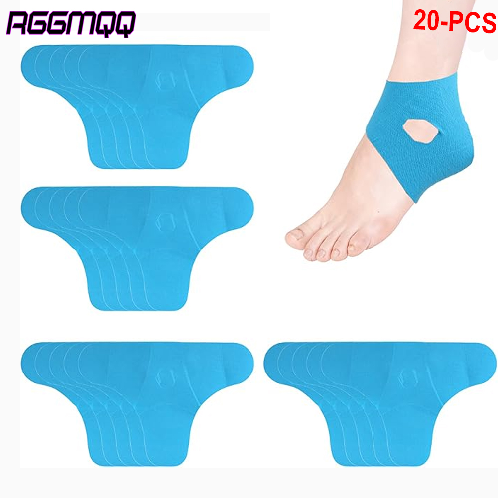 20PCS Precut Ankle Kinesiology Tape - Waterproof Strong Support,Stability,Breathable Elastic Sports Tape for Ankle Prevention