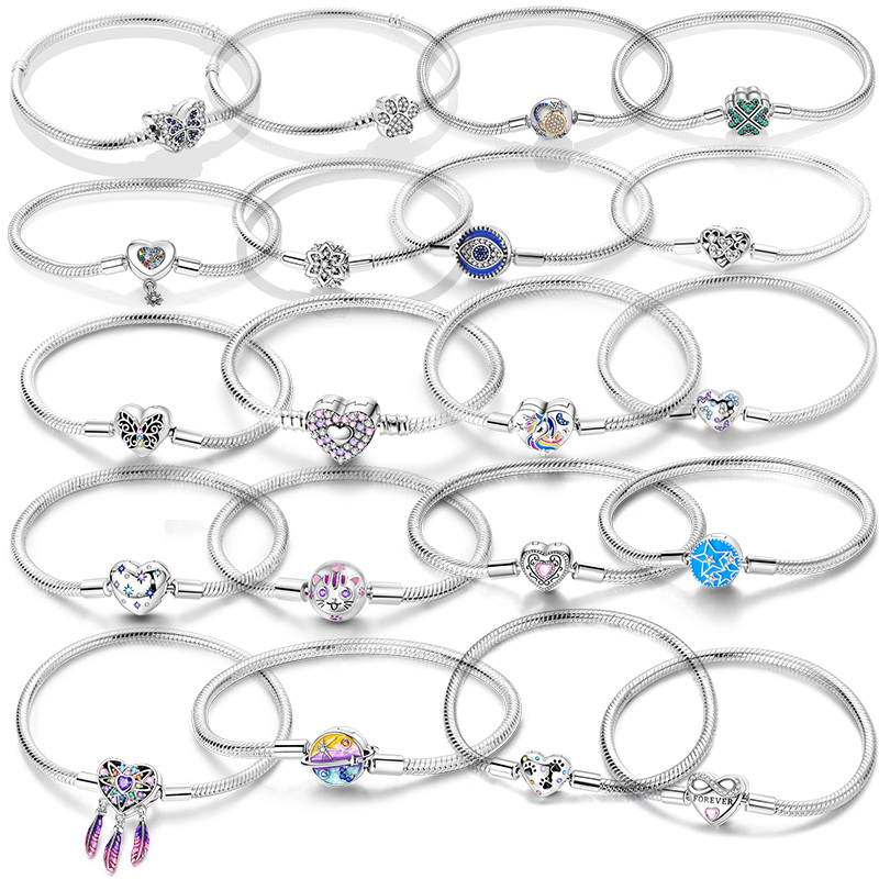 Original 925 Sterling Silver Full Set Cute Claw Bracelet, Women's Gold Jewelry Suitable for Daily Wear and Holiday