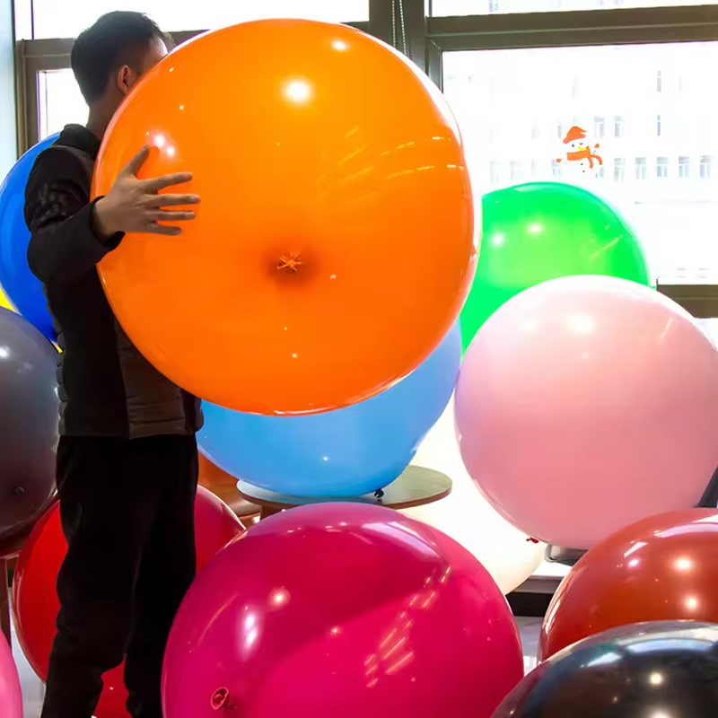 1 Pack 36 inch Large Latex Balloons Helium Inflatable Balloons Wedding Birthday Party Big Balloons Outdoor Event Decoration