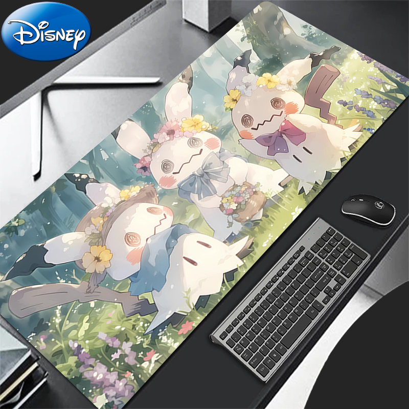 90x40cm Mouse Pad M-Mario Gaming Larger Dywan Gamer Keyboard Pad Extended Desk Mat Table Carpet Lock Edge Mousepad For Computer