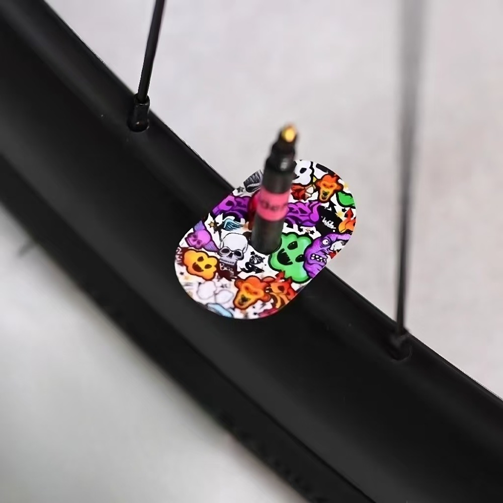 3Pcs set of bicycle French mouth air mouth graffiti stickers bicycle decoration stickers mountain road bike bitike stickers