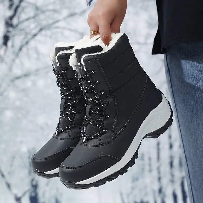 New Women Winter Ultra Mini Boots Designer Australian Platform Leather Warm Ankle Fur Booties Luxury Snow Boots
