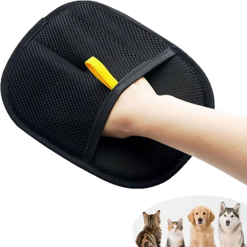 1 Piece Pet Hair Removal Glove, Two-Way Brush for Household Use, Sofa and Clothing Static Hair Removal, Static Dust Removal Glove, Cat Hair Glove