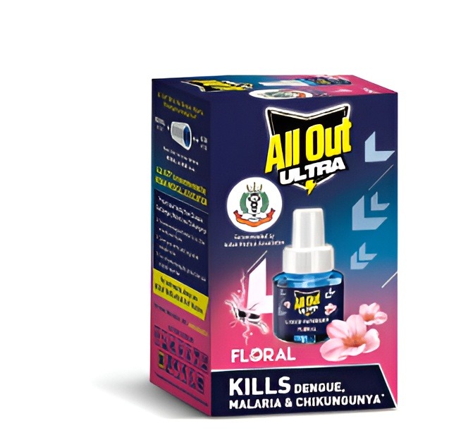 All Out Ultra Mosquito Repellant Refill, Floral Fragrance - image 1