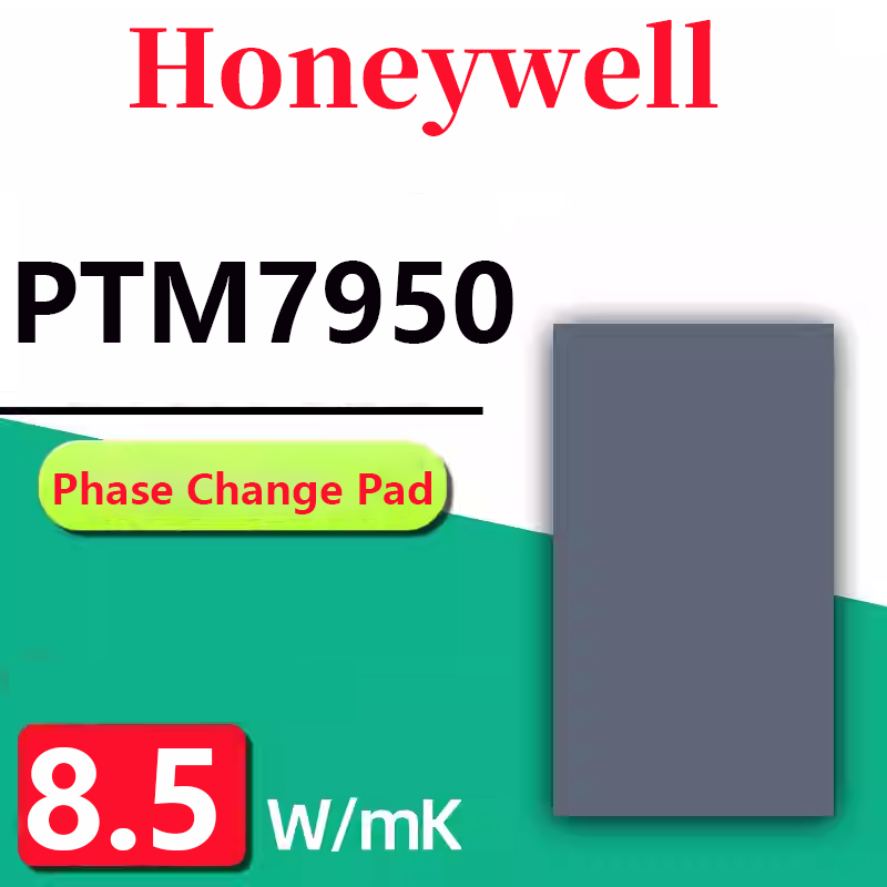 Honeywell PTM7950 Phase Change Pad 8.5W/mK - Thermal Paste PC Gamer CPU/GPU, Notebook and Smartphone - Sem Pump-Out