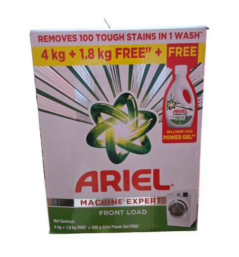 Ariel Matic Front Load 5.8kg ( 4KG + 1.8KG free ) 500ml free