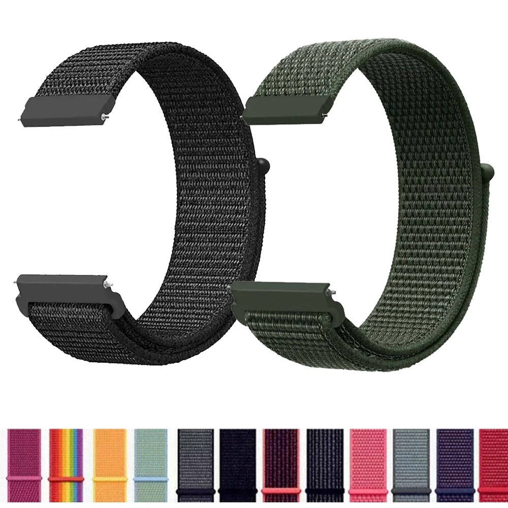 22mm 20mm Nylon Strap for Watch 7 6 5 4 Active Max Breathable Fashion Durable Watch 5 4 GT6-5 46mm