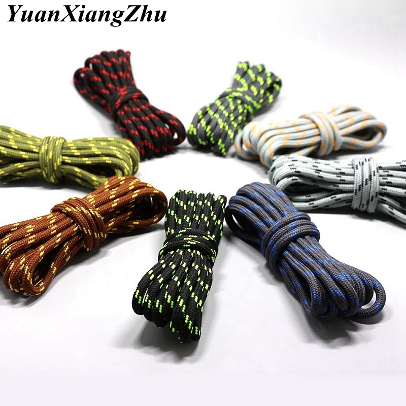 1Pair Round shoelaces Outdoor hiking Boot laces Sneakers Casual Shoes High-Quality Shoelace 80/100/120/140/160cm