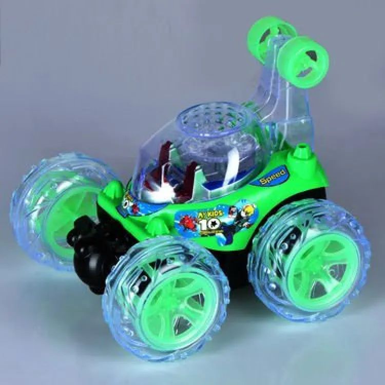 Bright and Colorful 360 Flip Stunt remote control Car with LED Lights
