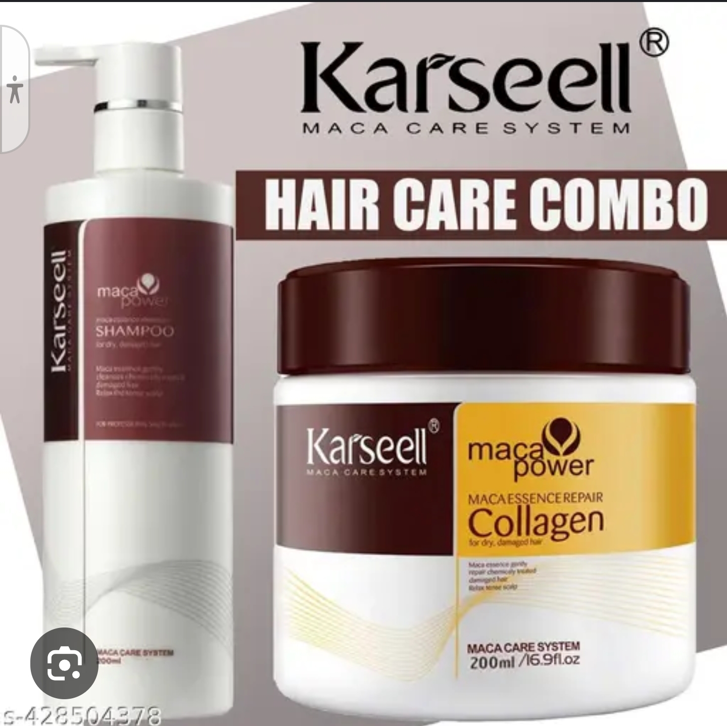 Karseell Collagen Hair Care Shampoo Treatment Cream