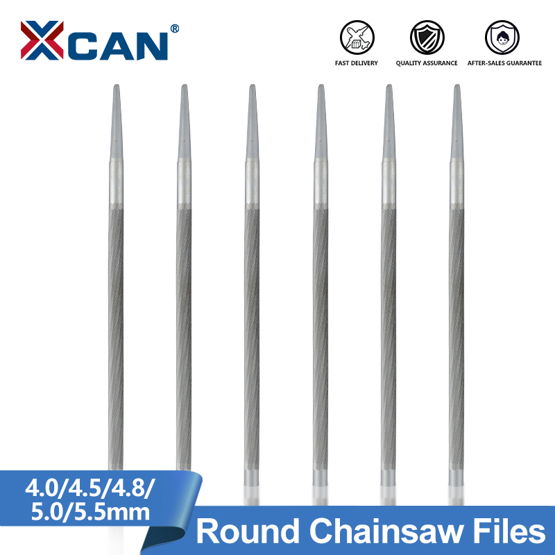 3pcs 4/4.8 /5.5mm Round High Carbon Steel ening Chainsaw Saw Chain Files ener For Woodwork Chainsaw File pen gpt