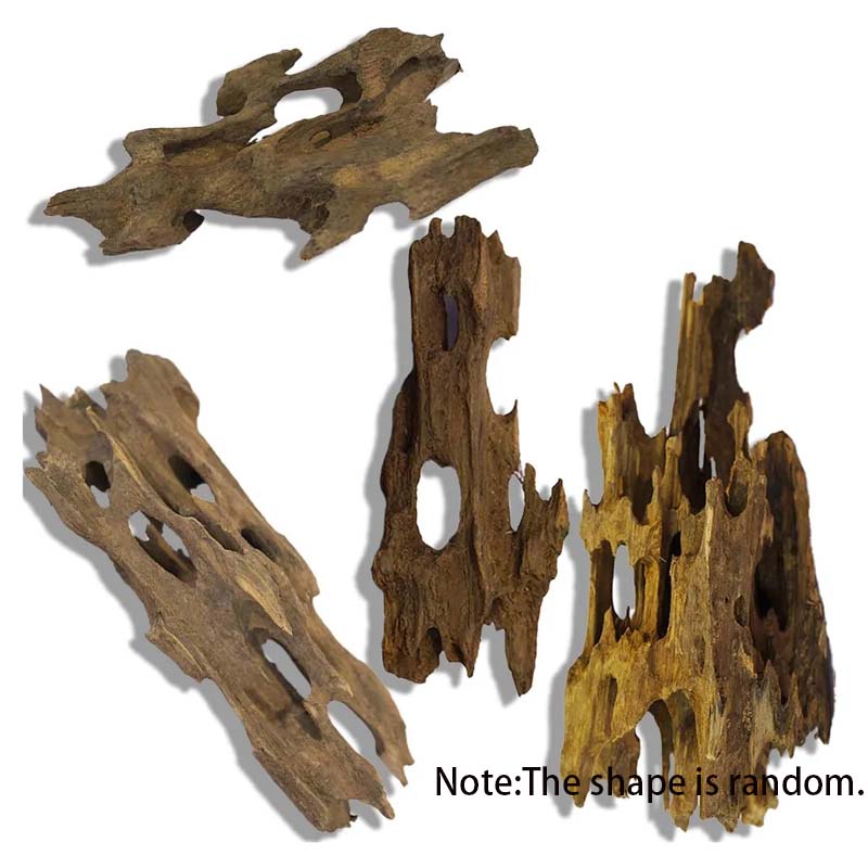 1PC Random Shape Natural Driftwood for Aquarium Decor Sinkable Reptile Wood Branches Fish Tank Log Habitat Decorations Terrarium
