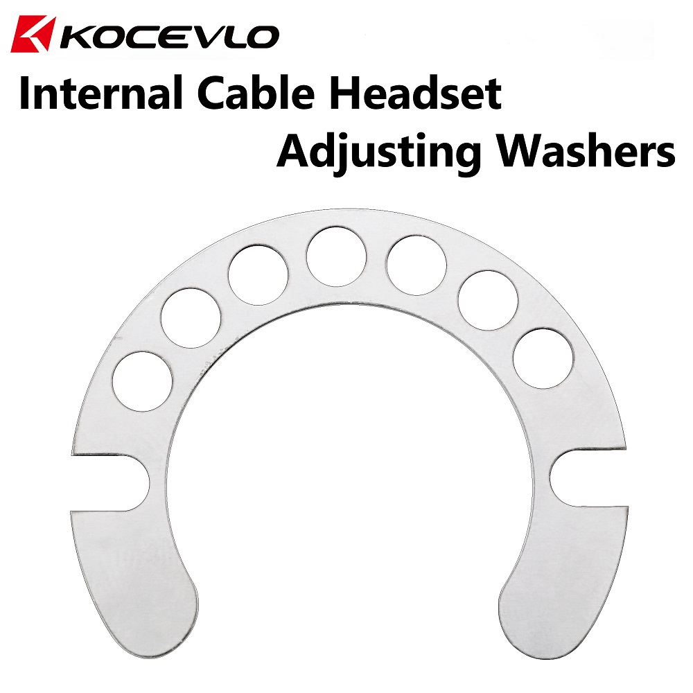 KOCEVLO Internal cable headset Adjusting Washers Bike Front Fork Headset Spacer Cycling Accessories