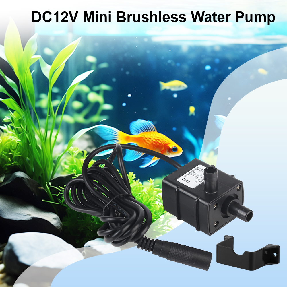 150L/H USB Small Water Pump DC 5V Mini Micro Water Pump Brushless Water Pump Fish Tank Water Pump USB Submersible Water Pump