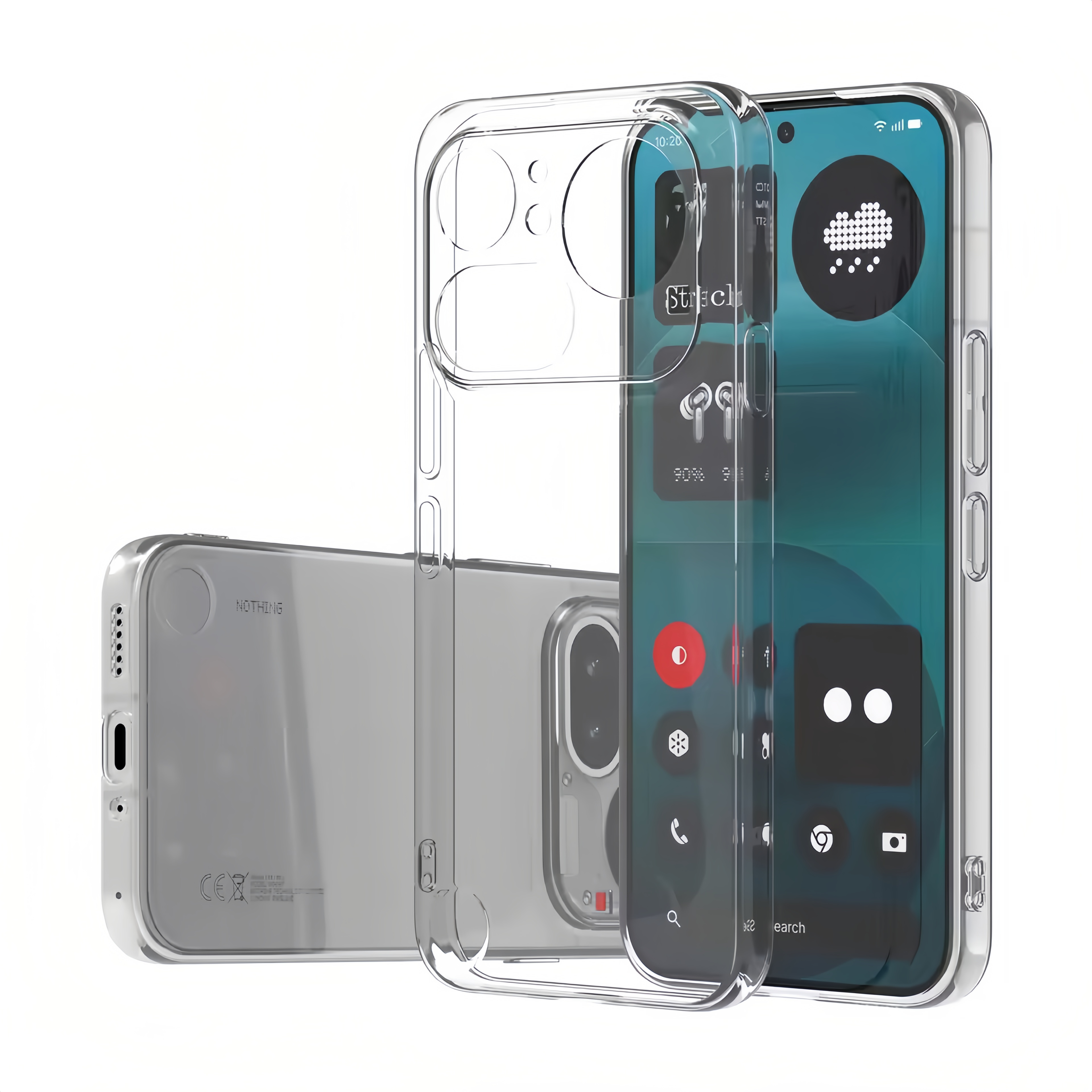 Minimalist Ultra-Thin Slim Transparent Soft TPU Case For Nothing Phone 4A Pro 5G A069 A069P Clear Back Cover
