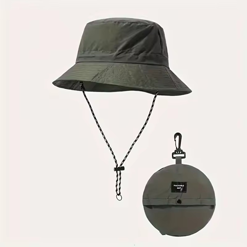 1Pc Outdoor Foldable Quick Drying Creative Fisherman Caps for Unisex Summer Sun Protection Panama Hats Hiking Mountaineering Hat