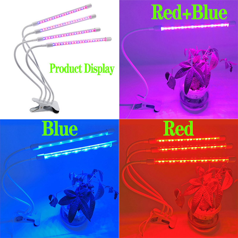 Full Spectrum LED Grow Light DC 5V USB Phyto Lamps Desktop Plant Growth Lamp For Indoor Flower VEG Seedling Succulent Fitolampy