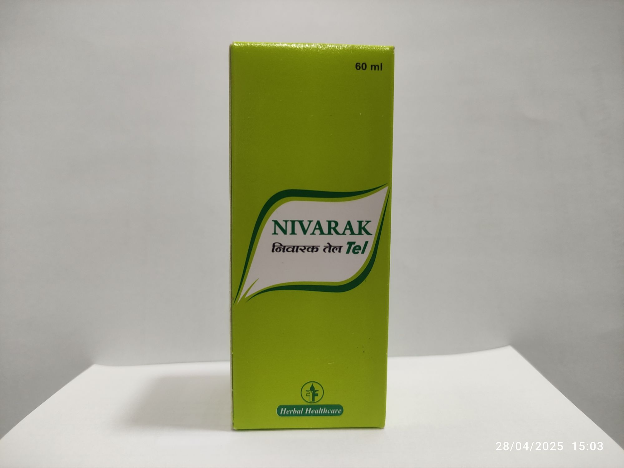 Nivarak Oil - Ayurvedic Pain Relief Oil for Joint Pain, Backache, Arthritis & Muscle Cramps | Fast Absorbing & Non-Sticky Formula | 60ml