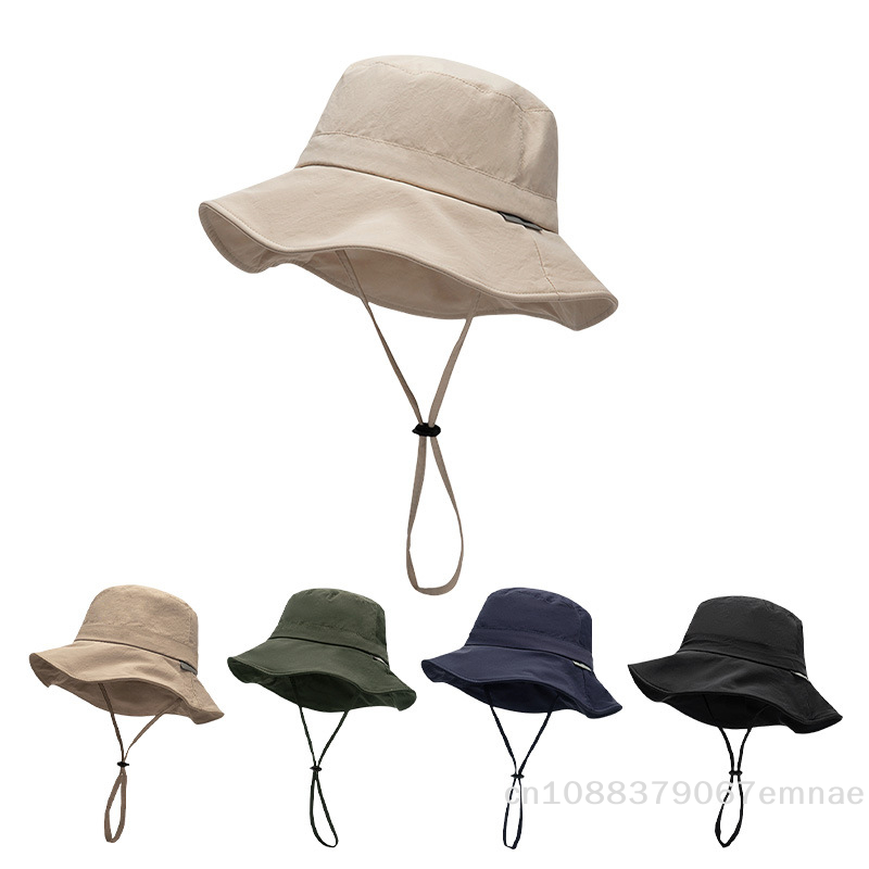 [ZYAS]New Four Seasons Bucket Hat, Quick Dry, Lightweight, Foldable, Storage, Sun Hat, Outdoor Hiking Hat, Fishing Cap