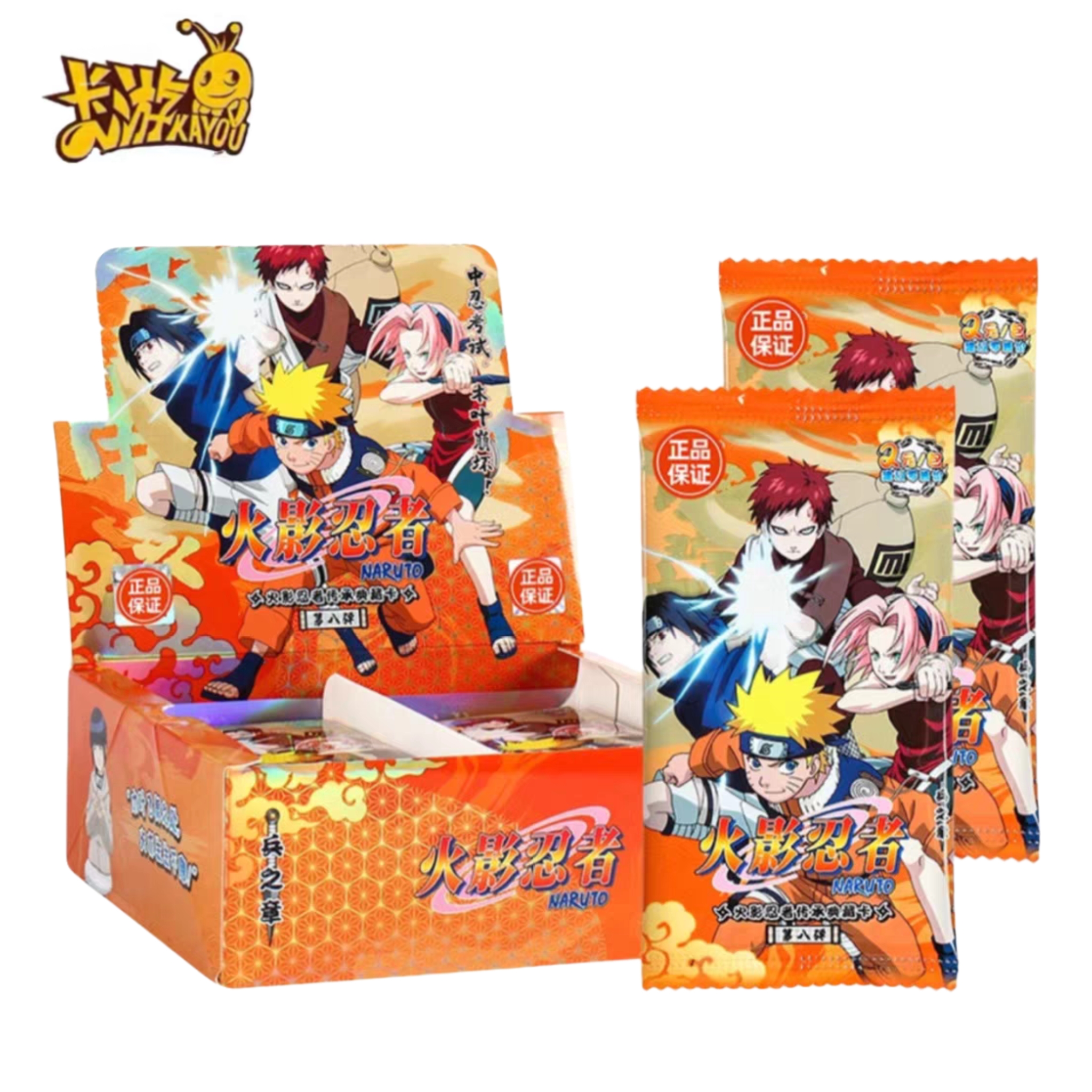 Genuine KAYOU Naruto Card Chapter Of Soldiers Vol.8 Sasuke Uzumaki Animation Game Collection Cards Peripheral Toys Flash Cards