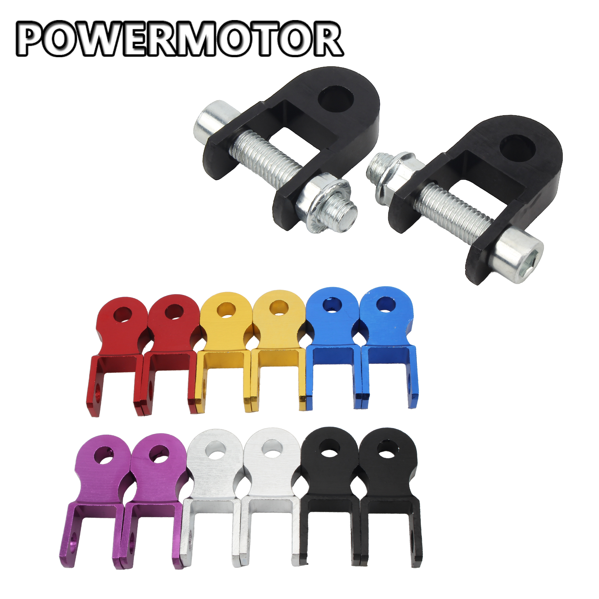 Motorcycle 3cm 5cm Rear Shock Extender A Pair Aluminum Alloy Part Absorber Shock Extender Heigh Universal Dirt Bike Motocross