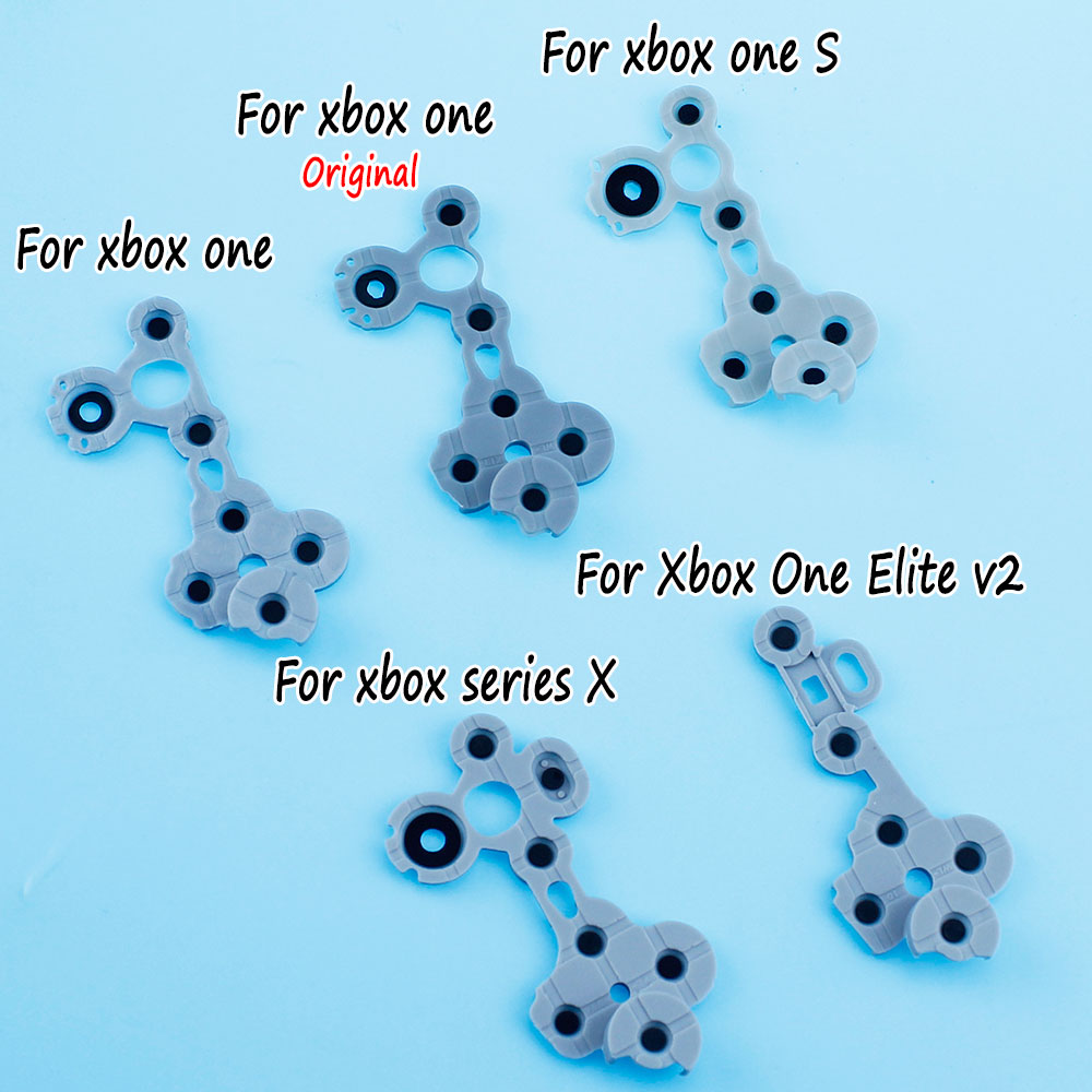 1 PC Wireless Controller Conductive For Xbox One S slim X / Series One S X /Elite V1 V2 Gamepad Silicon Key Button D pad