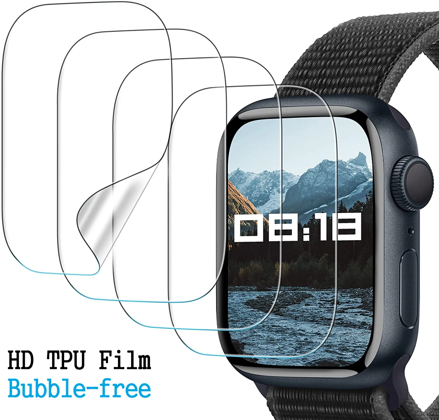 For Apple Watch Series Ultra 2 9 8 7 6 SE 4 Accessories iwatch 49mm 44mm 40mm 45mm 41mm Film Cover Apple Watch Screen Protector