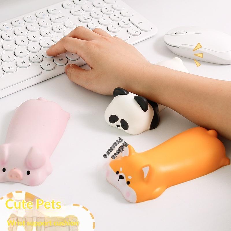 【Decompression Mouse Pad Ergonomic Wrist Support Stress Relieving Wrist Pad For Office Computer Desk Gaming Mouse】