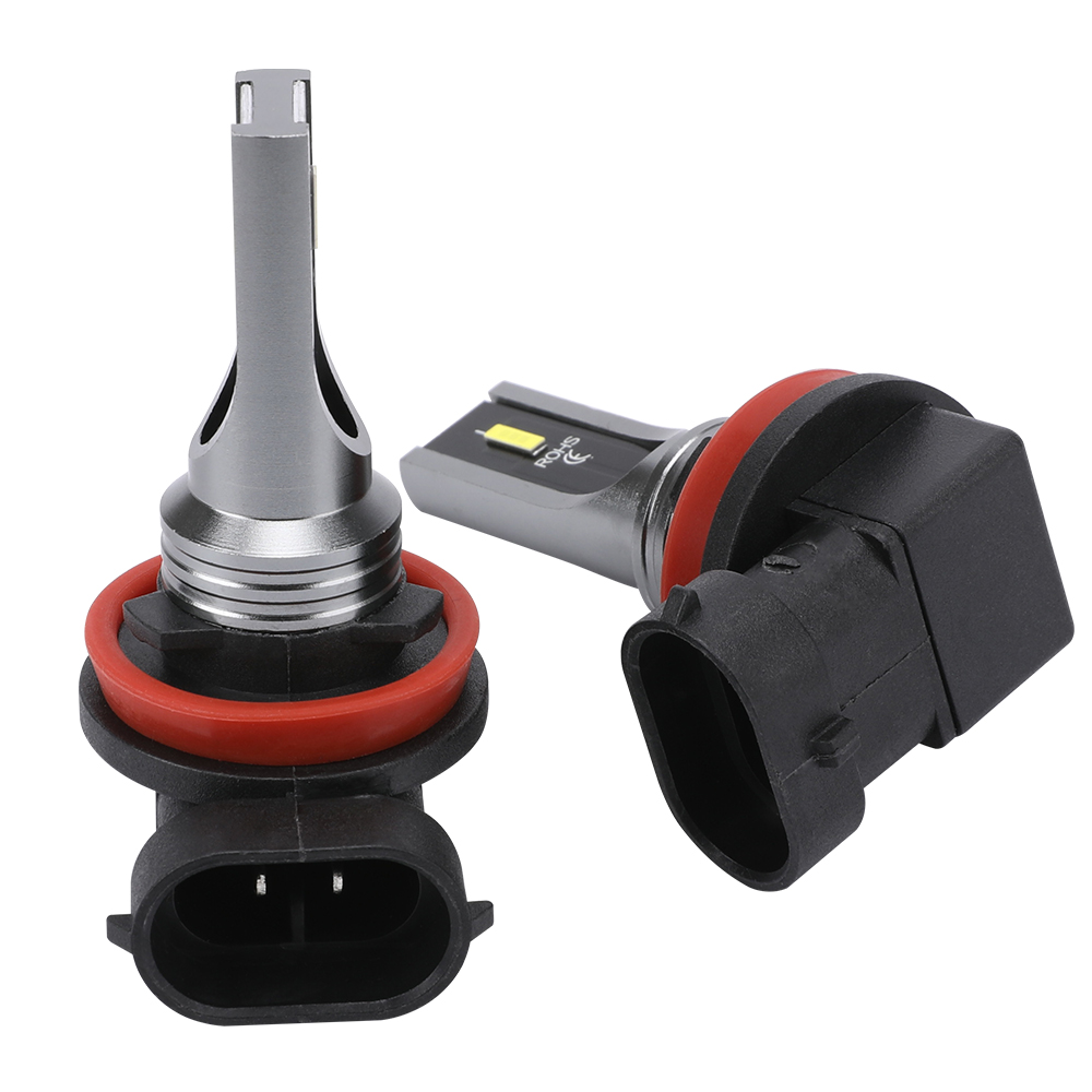 2Pcs New 20000LM H8 H9 H11 LED Headlights H16JP 9005 HB3 9006 HB4 Led 1:1 Mini Lamp 1860 ZES Car Headlight Bulbs 6000K 12V