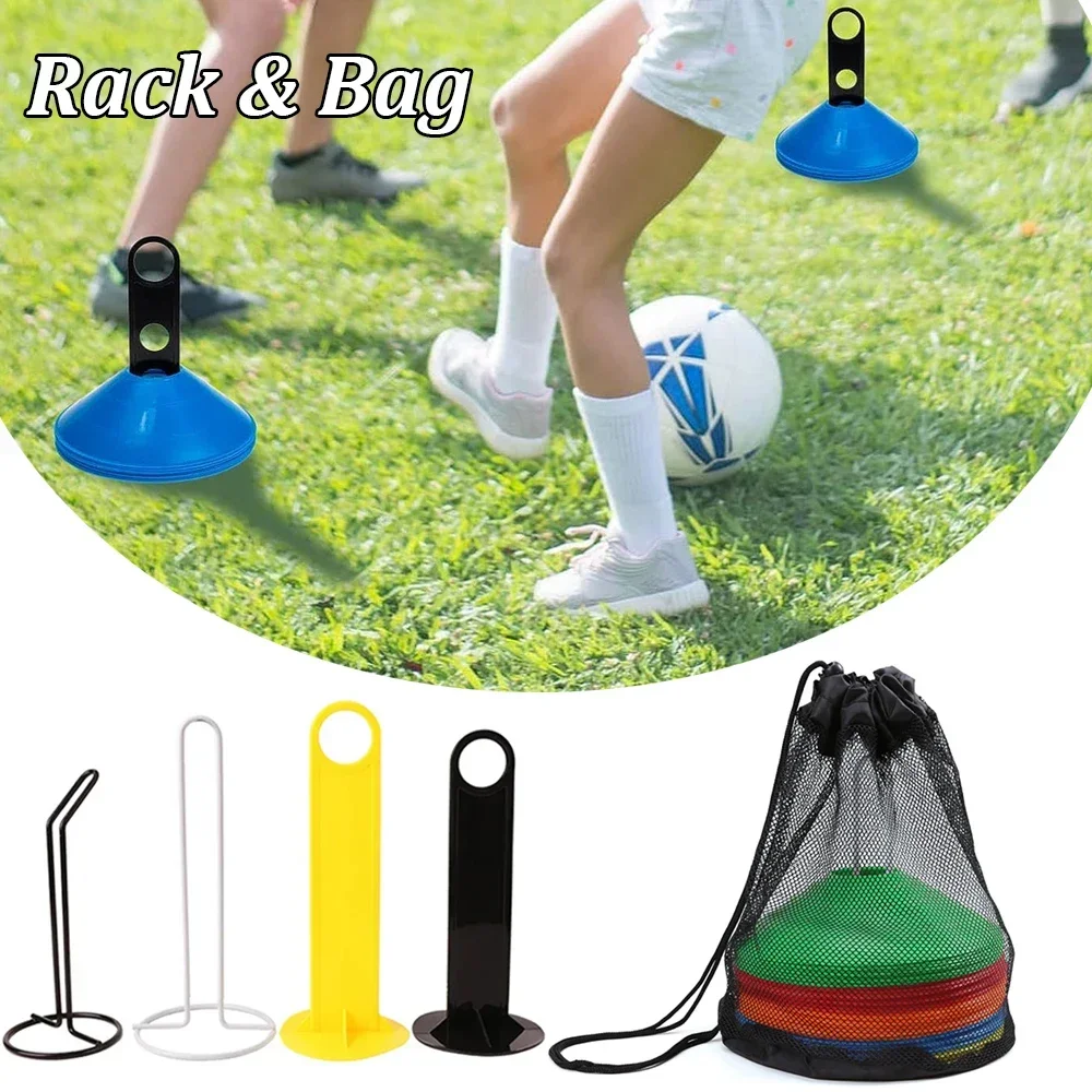 Champ Soccer Training Cones Holders Easy to Carry Stand Iron Plastic Sturdy Agility Sports Marker BHL1683-FRO