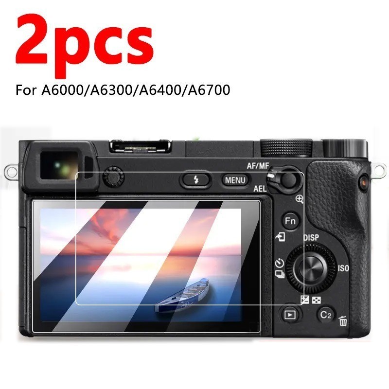 2pcs For A6700 A6400 A6300 A6000 Screen Film 9H Hardness HD Clear Ultra Thin Anti-Scratch Tempered Glass Screen Protector
